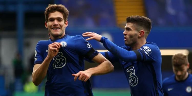 Chelsea 2-0 Burnley: Thomas Tuchel Gets First Win With Cesar Azpilicueta, Marcos Alonso Goals