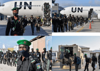 144 Nigeria Police Officers Arrive Somalia To Boost Their Security 2 144 Nigeria Police Officers Arrive Somalia To Boost Their Security