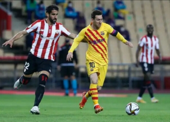 Messi Nets 2 As Barcelona Beats Athletic Bilbao 4-0 To Win Copa Del Rey