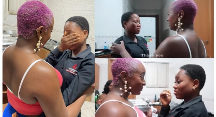DJ Cuppy Awards Scholarship To 18-year-old Girl Who Lost Her Dad