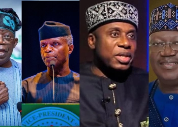 APC Presidential Primary – Osinbajo, Tinubu, Lawan, Amaechi In Four Horse Race